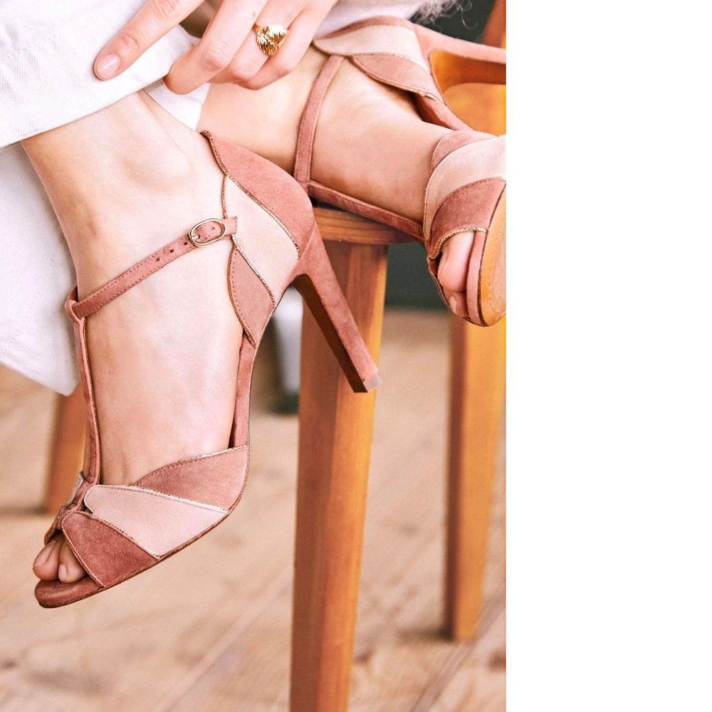 RARE! NWT Sézane Salomés High Suzanne mauve blush